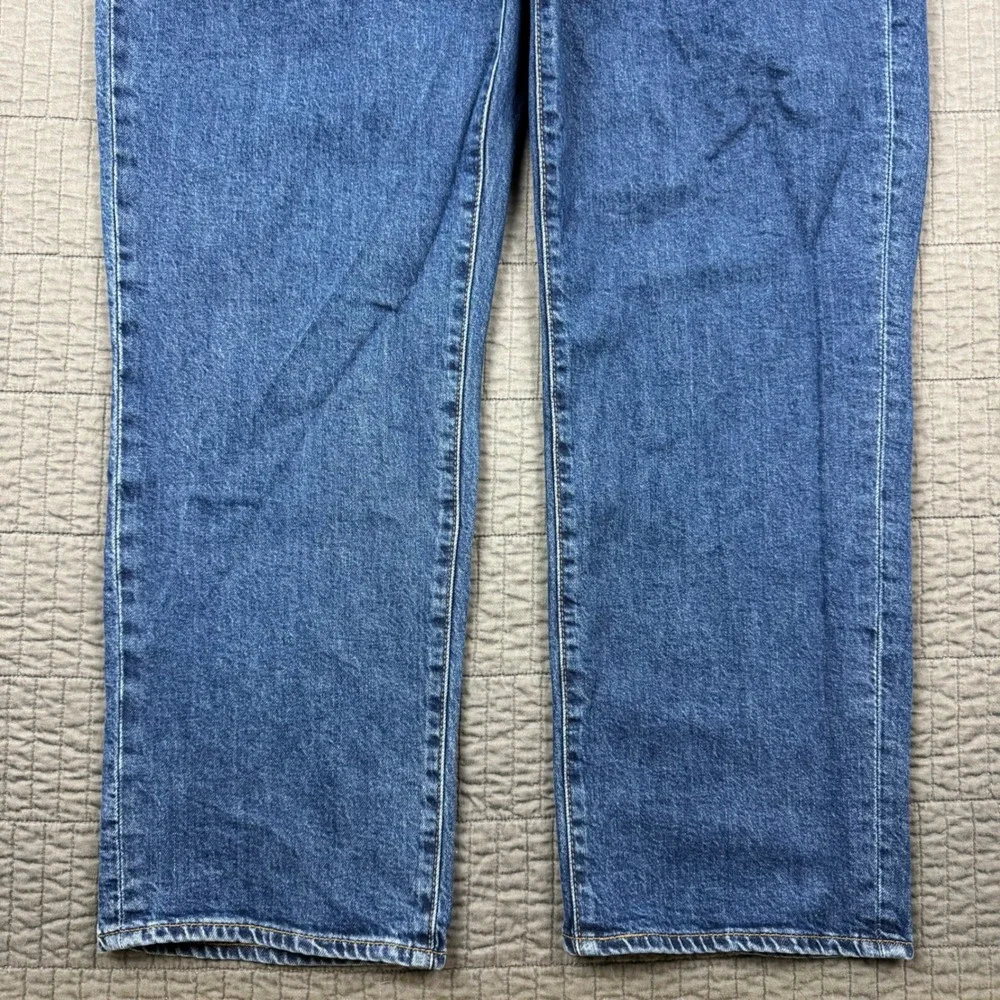 Levis Premium 541 Jeans Athletic Taper Mens 38x29 (38x28) Blue Denim Medium Wash
